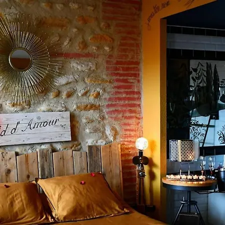 Romantique Avec Jacuzzi Et Terrasse Perpiñán